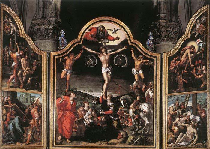 Altarpiece of Calvary, Bernaert Van Orley